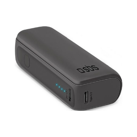 SBS - PowerBank NanoTube, 5000 mAh, noir