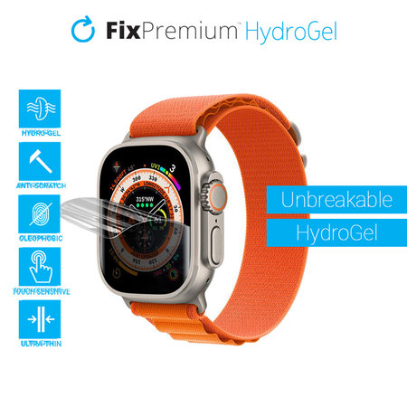 FixPremium - Unbreakable Screen Protector pour Apple Watch Ultra (49mm)