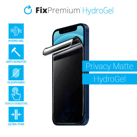 FixPremium - Privacy Matte Screen Protector pour Apple iPhone 12 mini