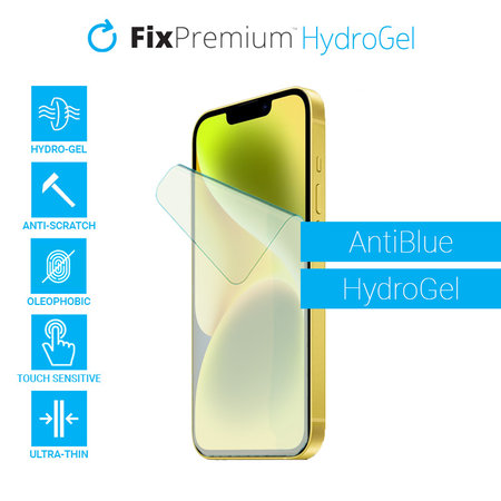 FixPremium - AntiBlue Screen Protector pour Apple iPhone 13, 13 Pro et 14