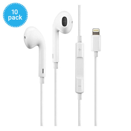 Apple - Écouteurs EarPods avec Lightning Connecteur - MD827ZM/A (10 Pack)