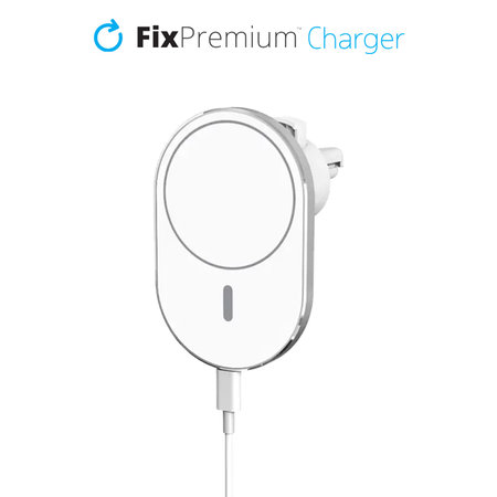 FixPremium - Chargeur de voiture MagSafe V2, blanc