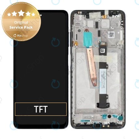 Xiaomi Poco X3 NFC - Écran LCD + Ecran Tactile + Cadre (Gris Ombre) - 560003J20C00 Genuine Service Pack