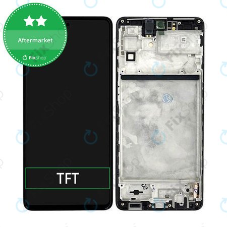 Samsung Galaxy M53 5G M536B - Écran LCD + Écran tactile + Cadre (Noir) TFT