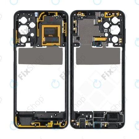 Samsung Galaxy A23 A236B - Cadre central (noir génial) - GH98-47823A Genuine Service Pack