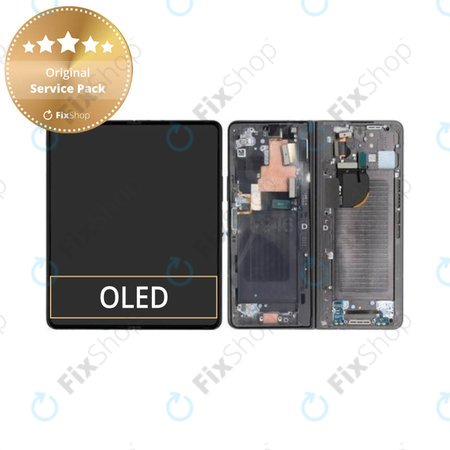 Samsung Galaxy Z Fold 5 F946B - Écran LCD + Ecran Tactile + Cadre (Gray) - GH82-31842D Genuine Service Pack