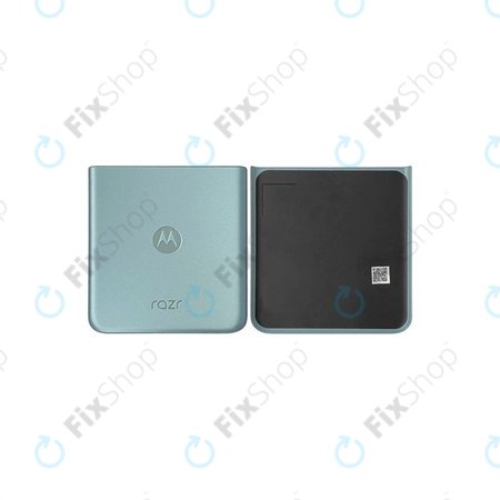 Motorola Razr 40 Ultra - Cache batterie (Glacier Blue) - SL98D65404 Genuine Service Pack