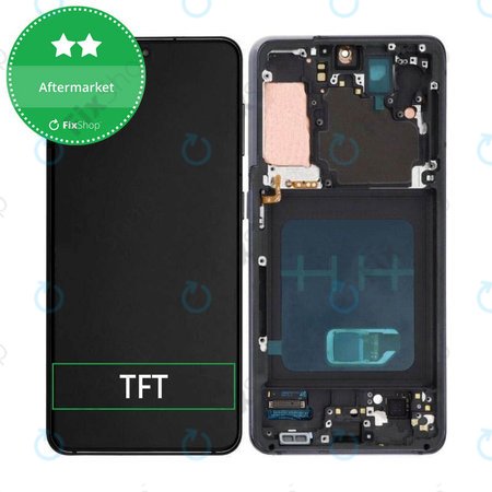 Samsung Galaxy S21 G991B - Écran LCD + Écran Tactile + Cadre (Gris Phantom) TFT