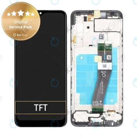 Samsung Galaxy A03s A037G - Écran LCD + Écran Tactile + Cadre (EU) - GH81-21233A Genuine Service Pack