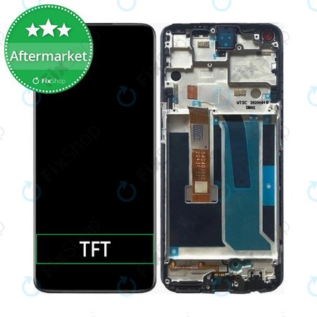 OnePlus Nord N10 5G - Écran LCD + Écran tactile + Cadre (Noir) TFT