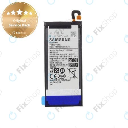 Samsung Galaxy A5 A520F (2017), J5 J530F (2017) - Batterie BA520ABE 3000mAh - GH43-04680A Genuine Service Pack