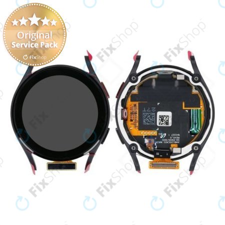 Samsung Galaxy Watch 5 40 mm R900 - Écran LCD + Écran tactile + Cadre (Graphite) - GH82-30040A Genuine Service Pack