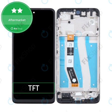 Motorola Moto G14 - Écran LCD + Ecran Tactile + Cadre (Steel Gray) TFT