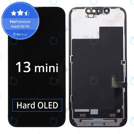 Apple iPhone 13 Mini - Écran LCD + Écran Tactile + Cadre Dur OLED FixPremium