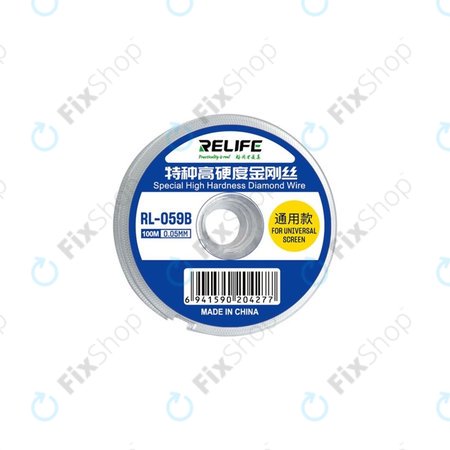 Relife RL-059B - Fil pour séparer les écrans LCD (0.05MM x 100M)