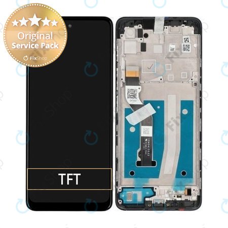 Motorola Moto G60s XT2133 - Écran LCD + Écran Tactile + Cadre - 5D68C19075 Genuine Service Pack