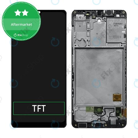 Samsung Galaxy A41 A415F - Écran LCD + Écran Tactile + Cadre (Prism Crush Noir) TFT