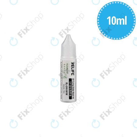 Relife RL-901W - Masque de soudure durcissable par UV - 10ml (Blanc)