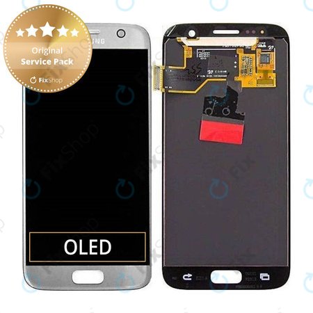 Samsung Galaxy S7 G930F - Écran LCD + Écran Tactile (Argent) - GH97-18523B, GH97-18761B, GH97-18757B Genuine Service Pack