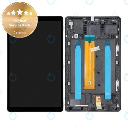 Samsung Galaxy Tab A7 Lite LTE T225 - Écran LCD + Ecran Tactile + Cadre (Gris) - GH81-20632A Genuine Service Pack