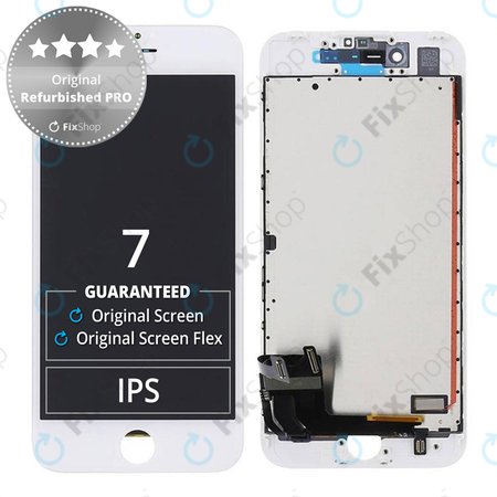 Apple iPhone 7 - Écran LCD + Ecran Tactile + Cadre (Blanc) Original Reconditionné PRO