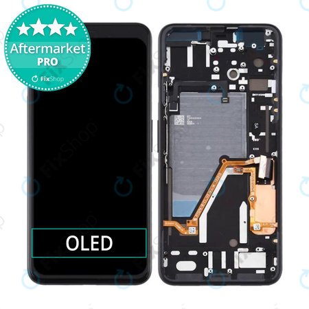 Google Pixel 4 XL - Écran LCD + Écran Tactile + Cadre (Noir) OLED