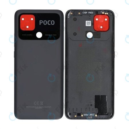 Xiaomi Poco C40 - Cache batterie (Power Black) - 55050001WL9T Genuine Service Pack