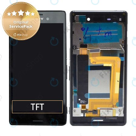 Sony Xperia M4 Aqua E2306 - Écran LCD + Écran tactile + Cadre (Noir) - 124TUL0015A, 124TUL0011A Genuine Service Pack