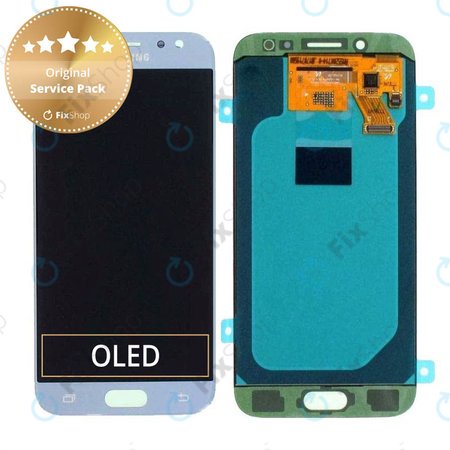 Samsung Galaxy J5 J530F (2017) - Ecran LCD + Ecran Tactile (Bleu Argent) - GH97-20738B, GH97-20880B Genuine Service Pack