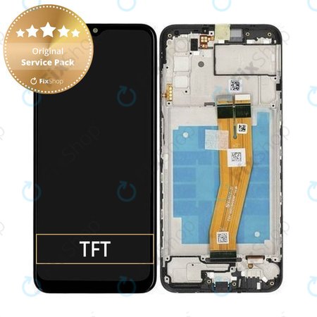 Samsung Galaxy A03s A037G - Écran LCD + Écran Tactile + Cadre (Non UE) - GH81-21232A Genuine Service Pack