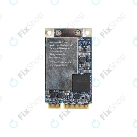 Apple MacBook 13" A1181 (Late 2006 - Early 2007), Pro 15" A1260 (Early 2008) - Carte réseau sans fil AirPORT BCM94321MC