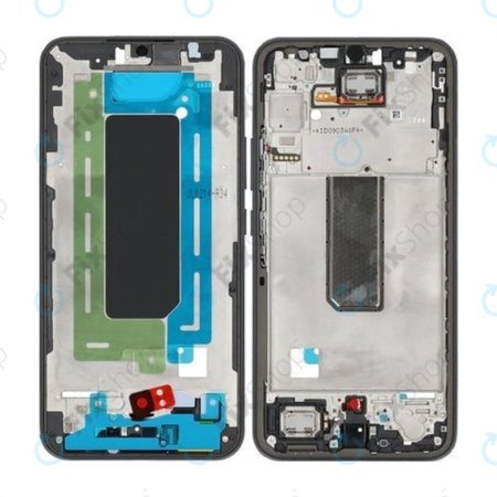 Samsung Galaxy A34 5G A346B - Cadre central (Noir) - GH82-31312A Genuine Service Pack