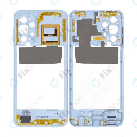 Samsung Galaxy A23 A236B - Cadre central (bleu génial) - GH98-47823C Genuine Service Pack