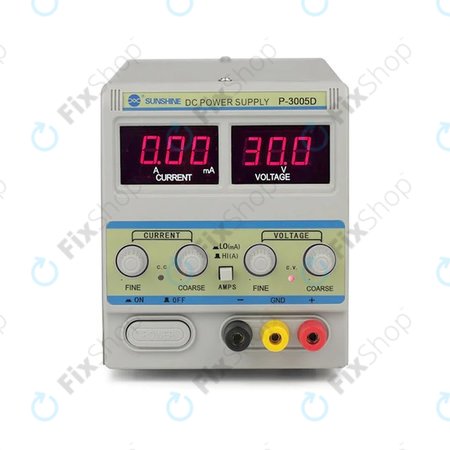 Sunshine P-3005D - Alimentation DC régulée (0-30V, 0-5A)