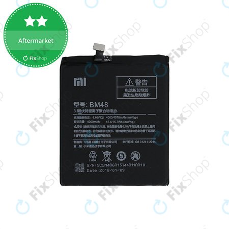 Xiaomi Mi Note 2 - Batterie BM48 4000mAh