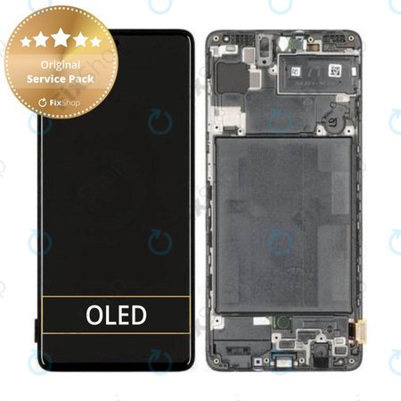 Samsung Galaxy A71 A715F - Ecran LCD + Ecran Tactile + Cadre - GH82-22152A, GH82-22248A Genuine Service Pack