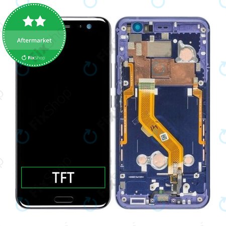 HTC U11 - Écran LCD + Écran tactile + Cadre (Bleu)