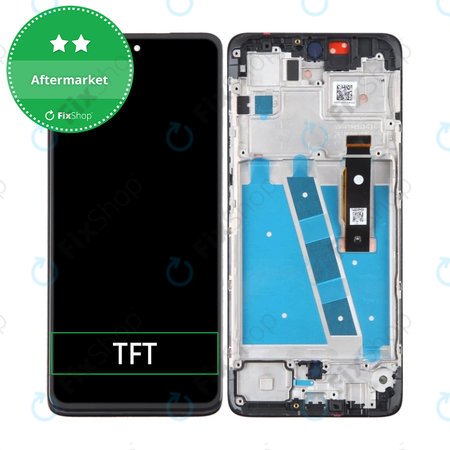 Motorola Moto G72 XT2255 - Écran LCD + Ecran Tactile + Cadre (Meteorite Gray) TFT