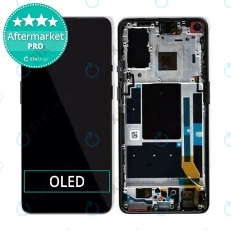 OnePlus 9 - Écran LCD + Écran tactile + Cadre (Astral Black) OLED