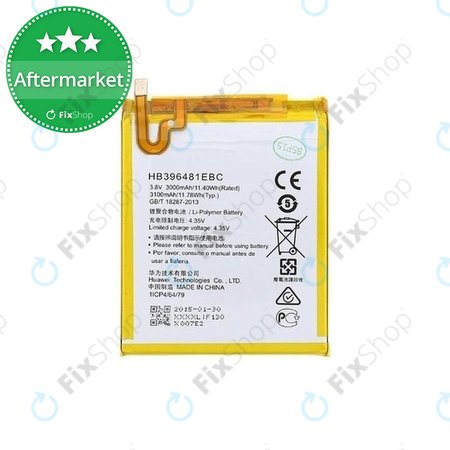 Huawei G8, Y6 II, Honor 5X - Batterie HB396481EBC 3000mAh - 24022185