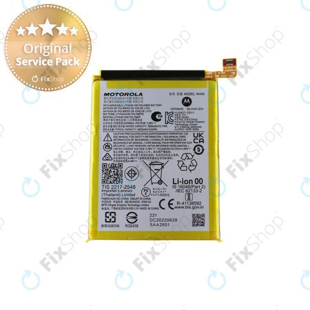 Motorola Moto E22i - Batterie NH40 4020mAh - SB18D48255 Genuine Service Pack