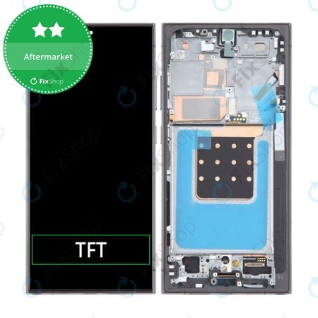 Samsung Galaxy S24 Ultra S928B - Écran LCD + Écran tactile + Cadre (Titanium Black) TFT