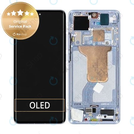 Xiaomi 12, 12X - Écran LCD + Écran Tactile + Cadre (Bleu) - 5600040L3A00 Genuine Service Pack