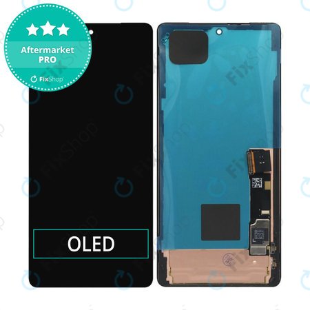 Google Pixel 7 Pro GP4BC GE2AE - Écran LCD + Écran Tactile + Cadre (Noir) OLED