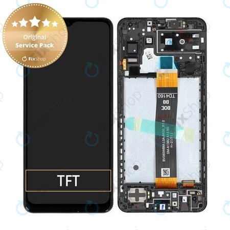 Samsung Galaxy A13 5G A136B - Écran LCD + Ecran Tactile + Cadre (Noir) - GH82-29077A, GH82-29078A Genuine Service Pack