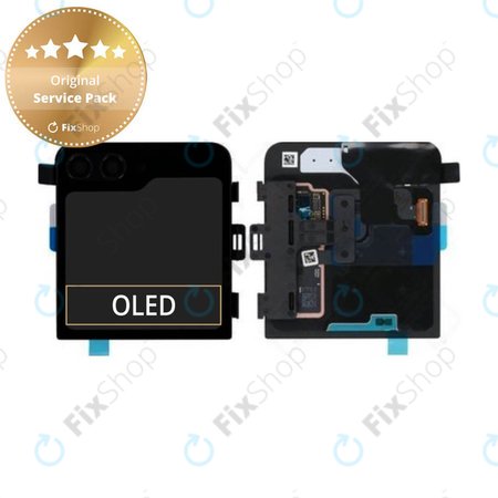 Samsung Galaxy Z Flip 5 F731B - Écran LCD + Ecran Tactile + Cadre (Externe) - GH97-29135A Genuine Service Pack