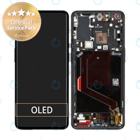 OnePlus 9 Pro - Écran LCD + Écran Tactile + Cadre (Noir Stellar) - 1001100044 Genuine Service Pack