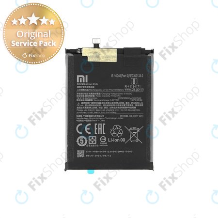 Xiaomi Redmi 9, Note 9 - Batterie BN54 5020mAh - 460200001J1G, 460200003P1G Genuine Service Pack