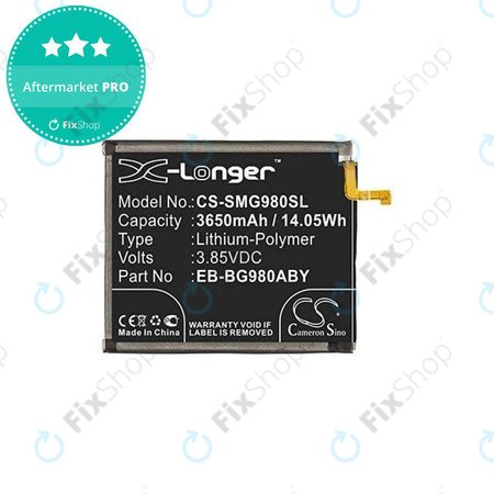 Samsung Galaxy S20 G980F - Batterie EB-BG980ABY 3650mAh HQ