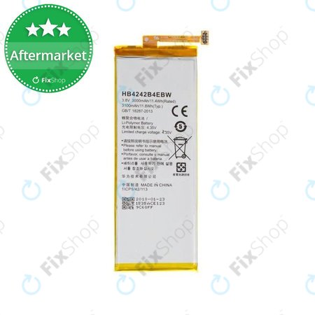 Huawei Honor 6, Huawei Honor 4X - Batterie HB4242B4EBW 3100mAh